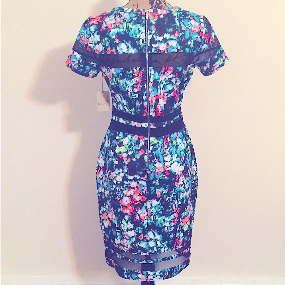 🔥Belle Sky Floral Dress - Picture 3 of 4